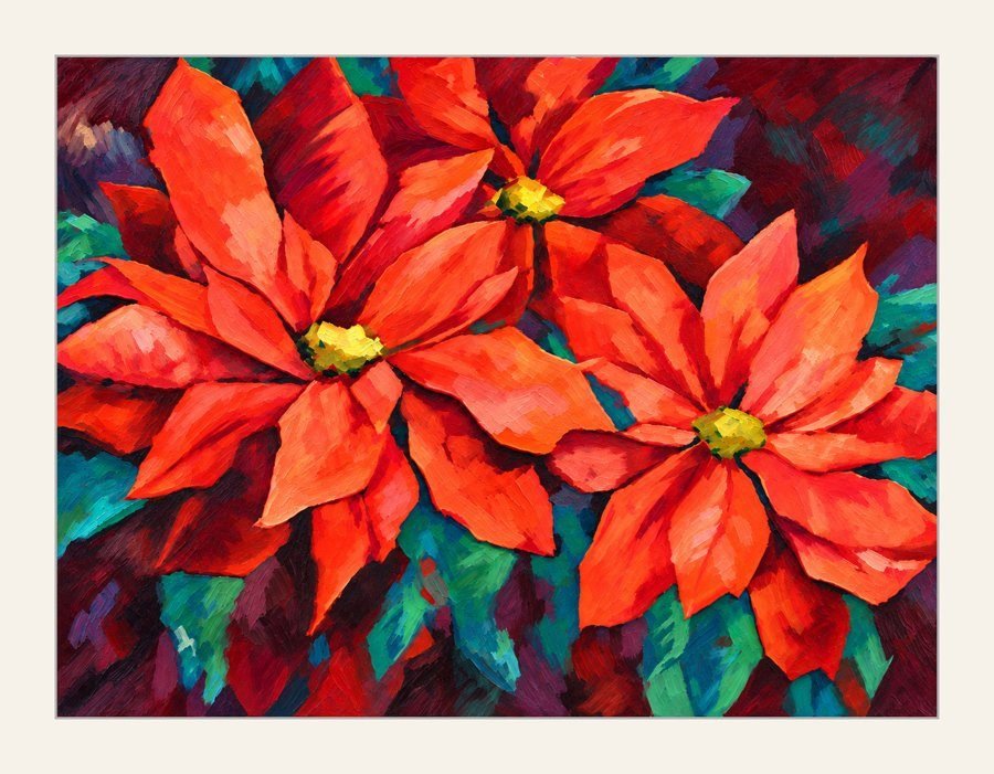 Poinsettias