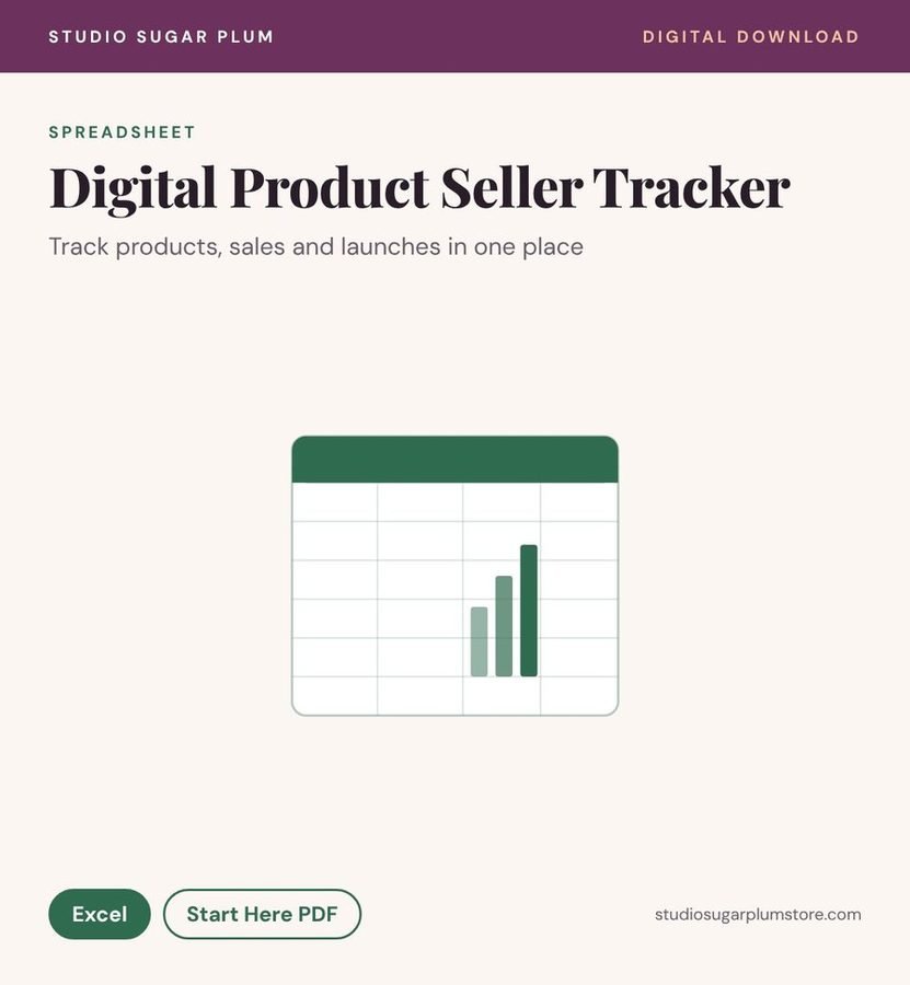Digital Product Seller Tracker