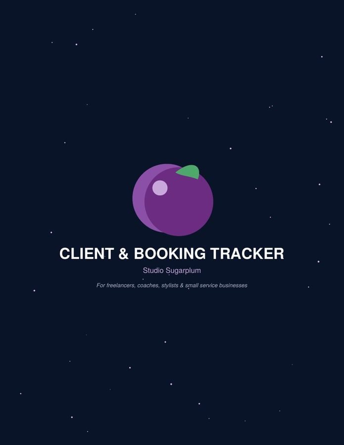 Client & Booking Tracker (Studio Sugarplum)