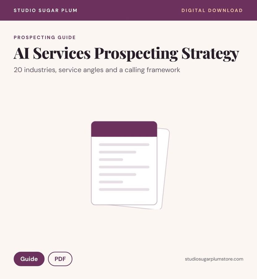 AI Services Prospecting Strategy