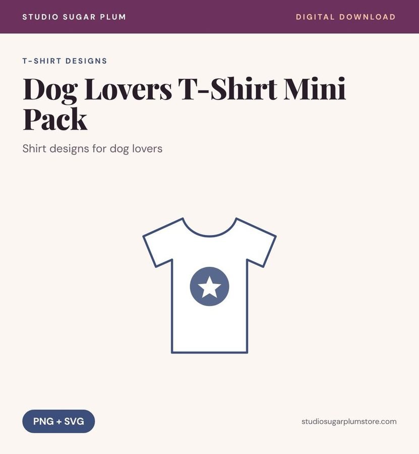 Dog Lovers T-Shirt Mini Pack