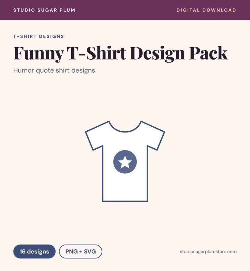 Funny T-Shirt Design Pack